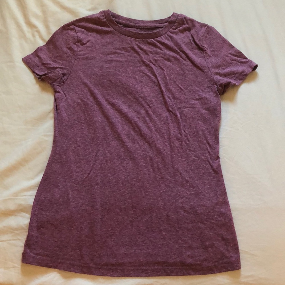 Purple plain tshirt